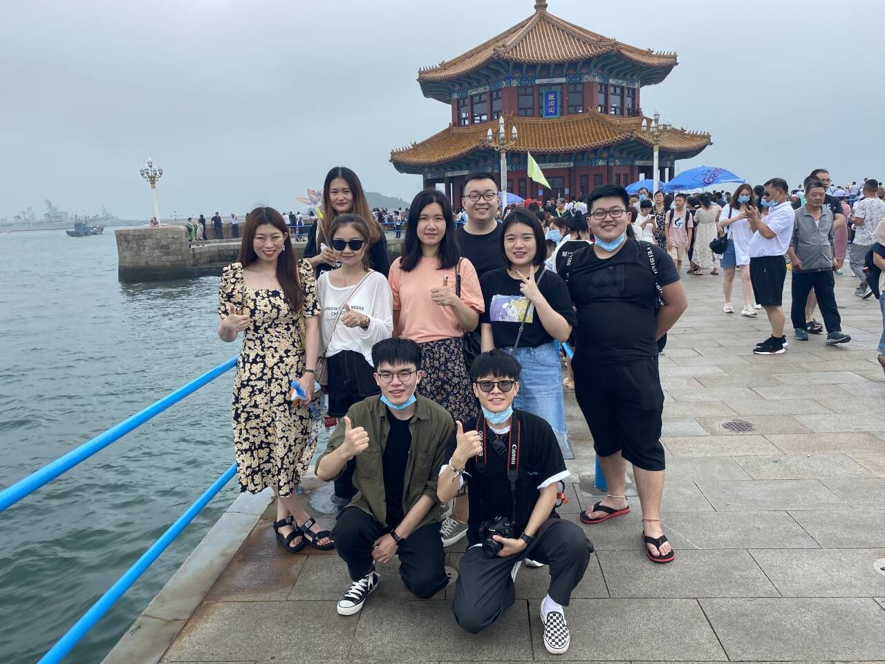 凝心聚力载誉而行，青岛之旅满载而归